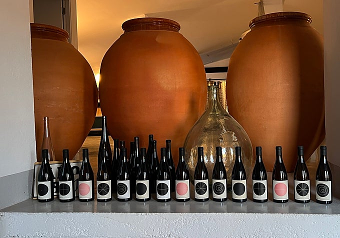 gama de vinos de la bodega.