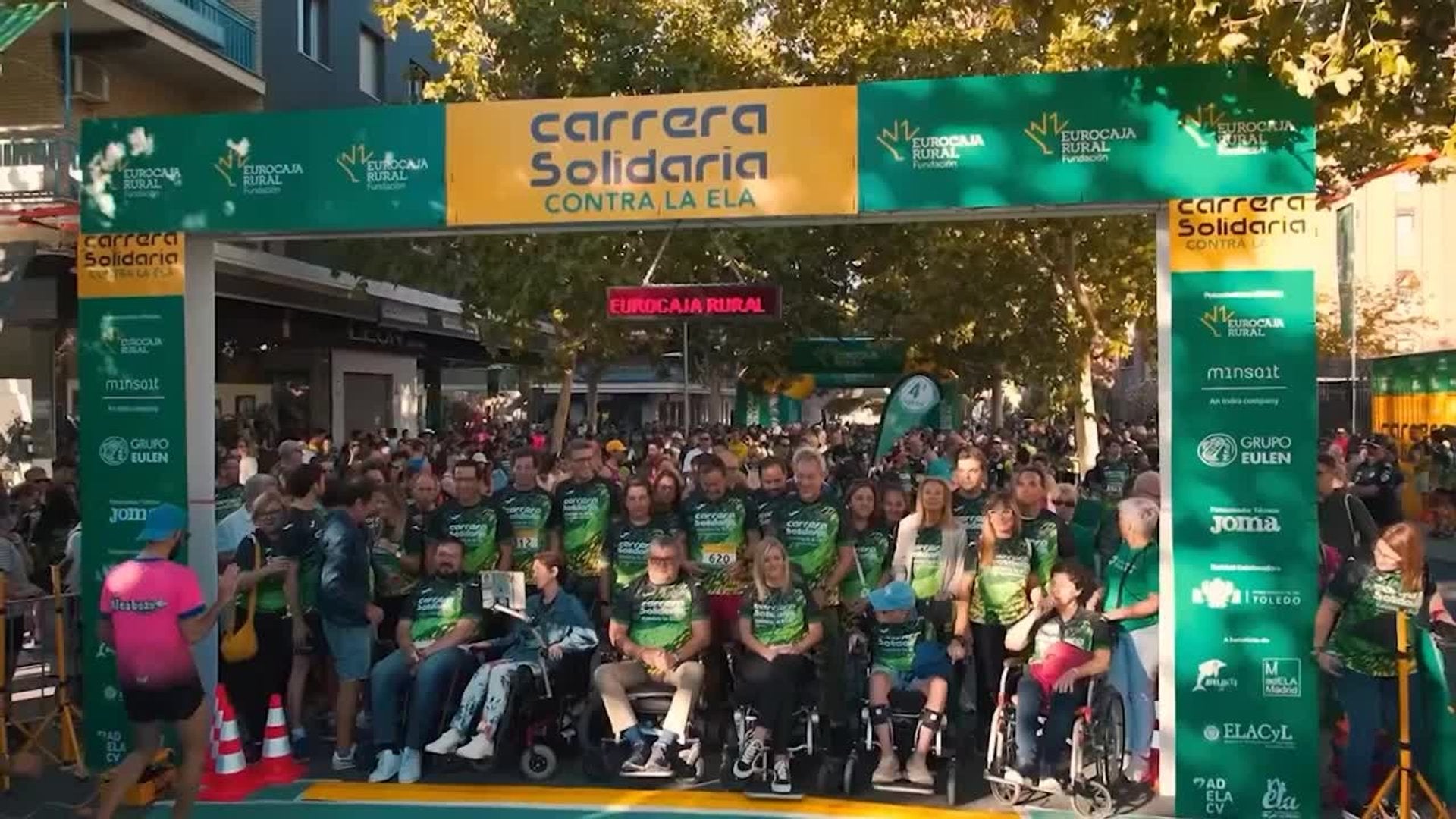 La Carrera Solidaria contra la ELA de Eurocaja Rural cumple cinco años