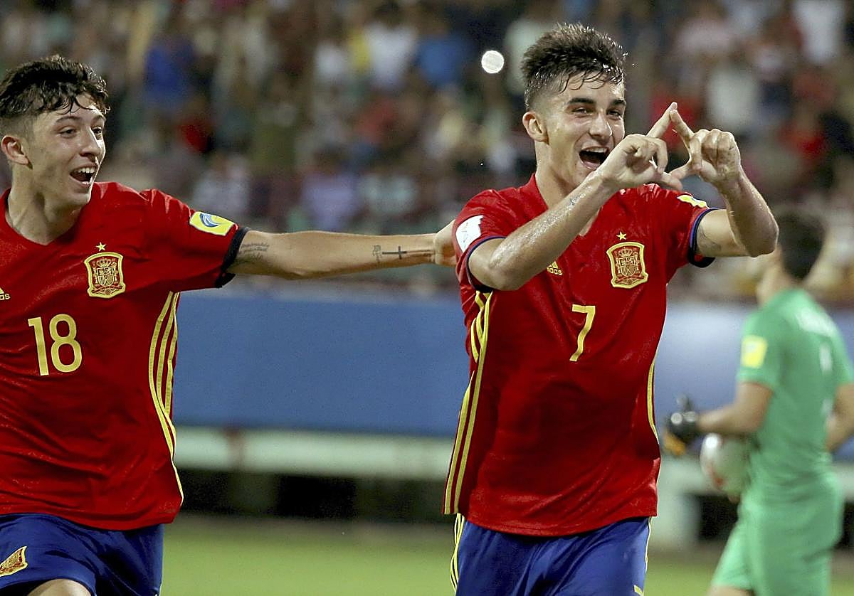 La otra final en la que Ferran Torres le dio el título a España
