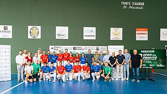 CIMA Alfafar se estrena con victoria en la presentación del Open de Frontón 2026