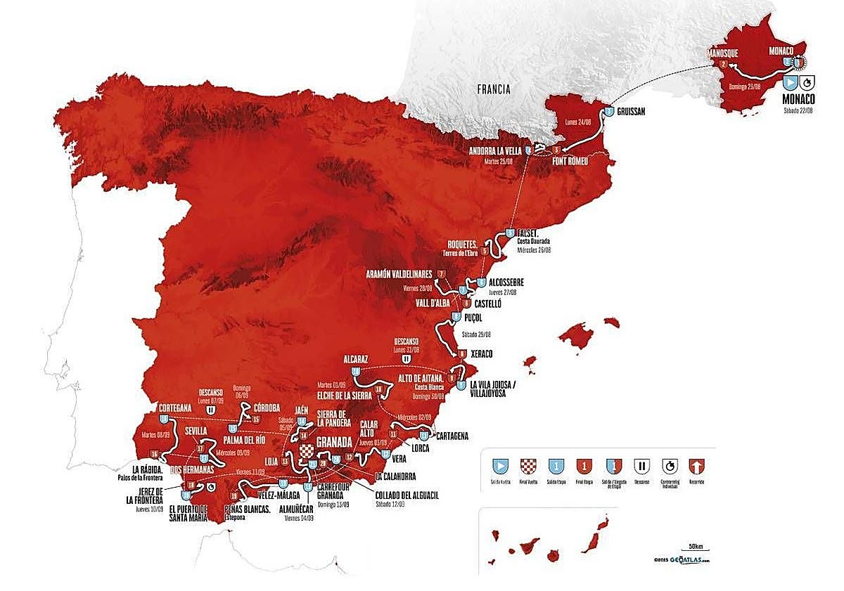 Vuelta a España 2026: fechas, etapas y cuándo pasa por la Comunitat Valenciana