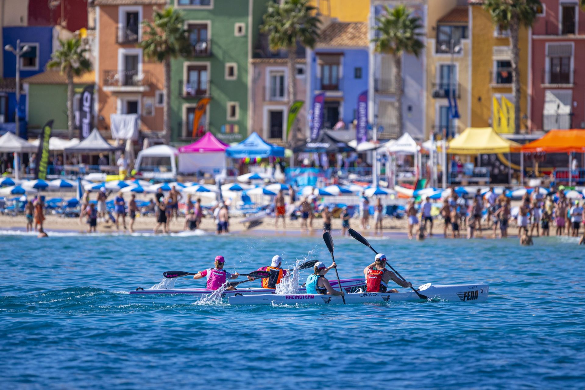 Ana Martí y Lucía Cortés, campeonas del mundo de SS2, y doble medalla para la vilera Andrea Jiménez en el Mundial de Kayak de Mar