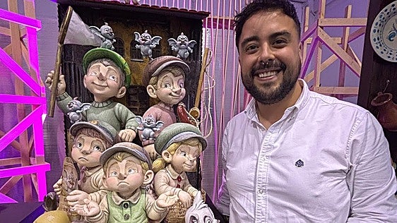 Una exposición pone en valor los ninots infantiles de cartón piedra y los creados en 3D