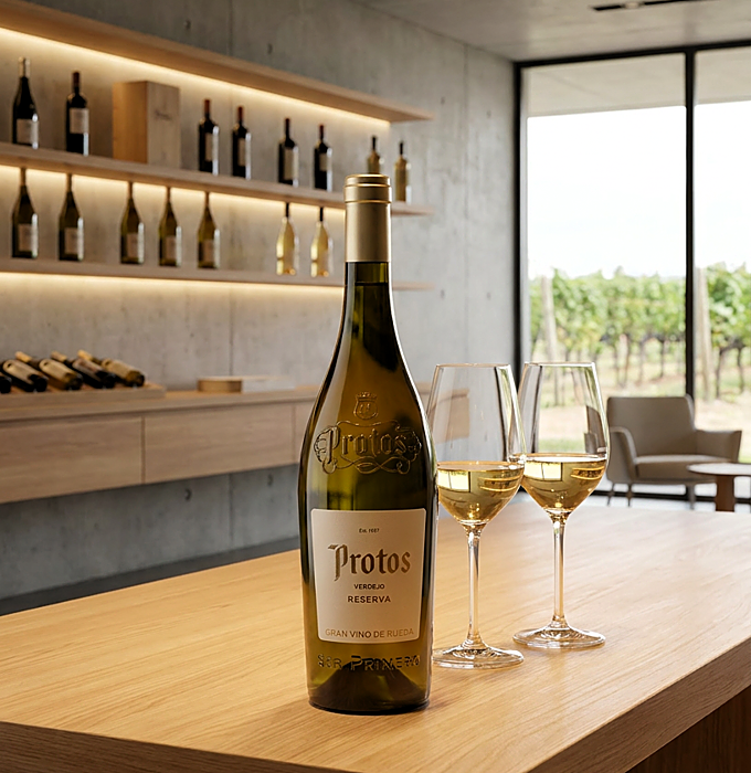 Protos Verdejo Reserva de la DO Rueda.