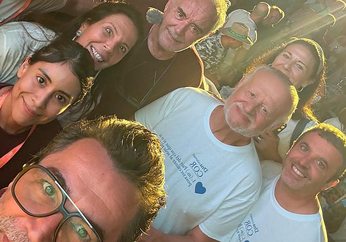 Ferran y compañía, visto por el selfie de Dacosta.