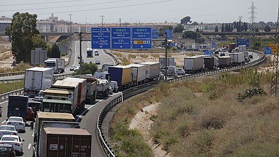 Transportes invertirá 10 millones de euros en rehabilitar el firme de la A-7 entre Sagunto y Museros