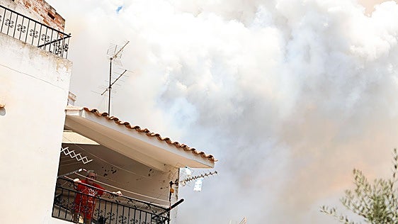 El incendio de la Calderona afecta a 192 fincas y siete edificaciones