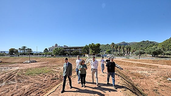 Gandia renaturaliza y conecta a una balsa de laminación el barranco de Beniopa