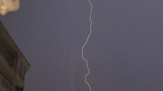 La tormenta de los 9.000 rayos en la Comunitat