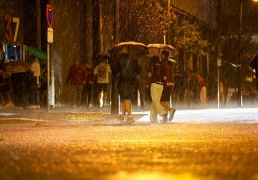 Aemet anuncia cuatro días consecutivos de chubascos con tormentas en la Comunitat Valenciana