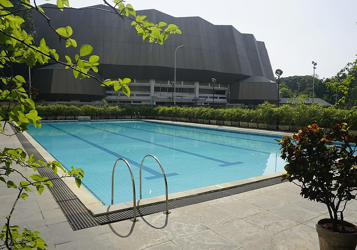 Una piscina vacía, en una imagen de archivo.