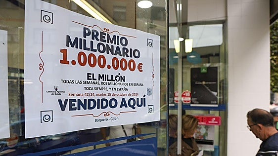 Euromillones entrega un millón de euros a un único acertante este martes