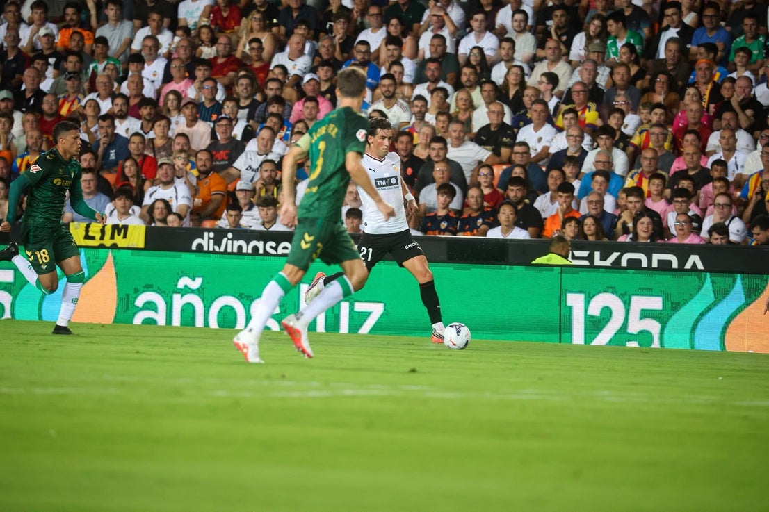 El Valencia - Betis, en imágenes