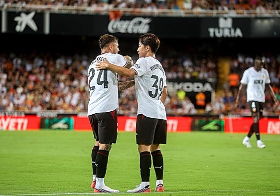 El Valencia - Betis, en imágenes