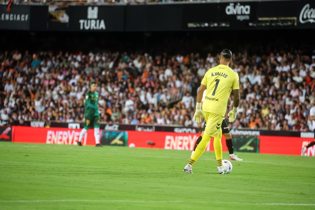 El Valencia - Betis, en imágenes
