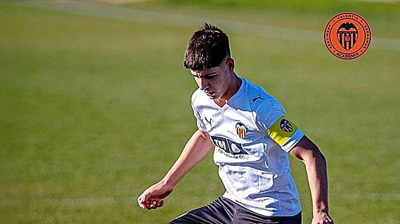 David Albelda Jr se estrena con el primer equipo del Valencia CF