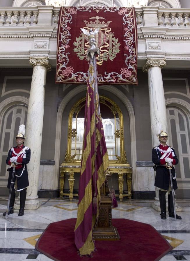 Valencia con su Senyera