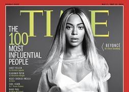 Beyoncé, en la portada de 'Time'.