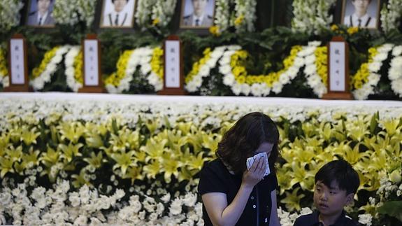 Memorial por las víctimas. 