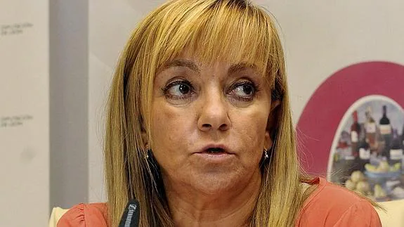 La presidenta de la Diputación de León, Isabel Carrasco