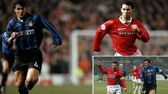 Zanetti y Giggs, una vida jugando