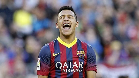 Alexis, durante un partido. 