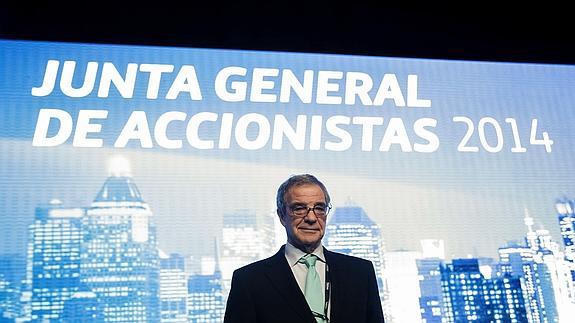 El presidente de Telefónica, César Alierta. 