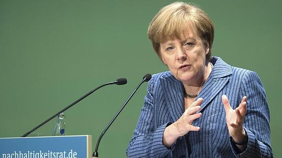 La canciller alemana, Angela Merkel. 