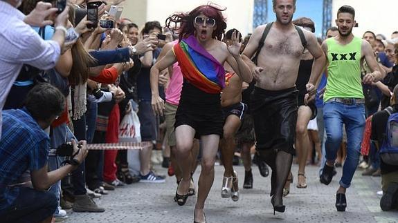 Chueca vuelve a convertirse en una pista para atletas con tacones