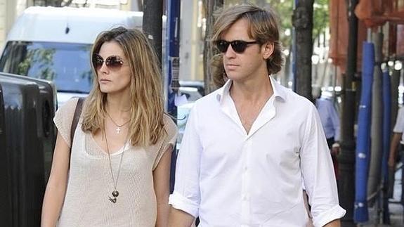 Amaia Salamanca y Rosauro Varo bautizan a su hija Olivia