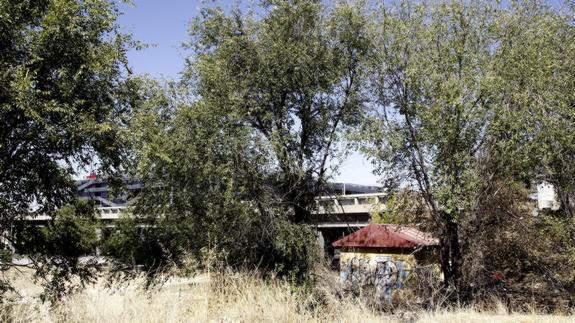 Lugar cercano al barrio de Hortaleza donde fue encontrada la niña. 