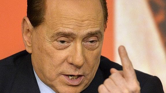 El ex primer ministro italiano Silvio Berlusconi. 