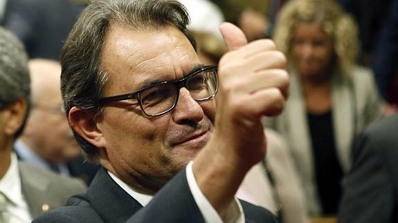 El presidente de la Generalitat, Artur Mas. 