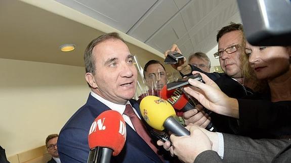 El nuevo primer ministro sueco, el socialdemócrata Stefan Löfven 