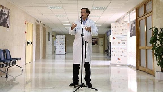 El jefe de la Unidad de Enfermedades Infecciosas del Hospital Carlos III, José Ramón Arribas. 