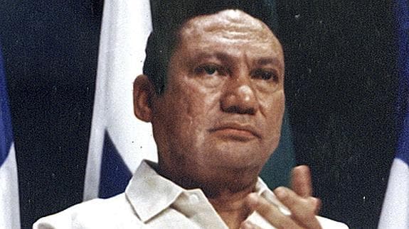 Manuel Noriega, en una imagen de 1998.