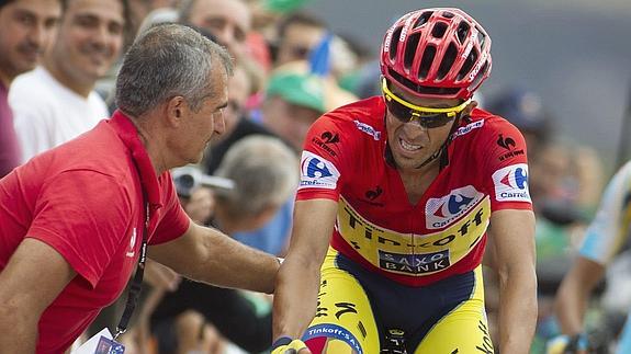 Alberto Contador, ganador de la Vuelta 2014. 