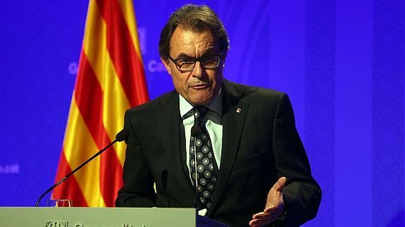 El presidente de la Generalitat, Artur Mas 