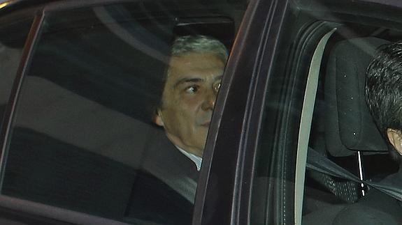 El ex primer ministro luso, José Sócrates, llega al juzgado. 