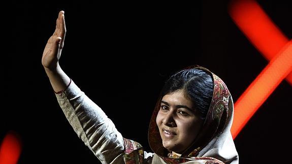 La adolescente paquistaní Malala Yousafzai. 