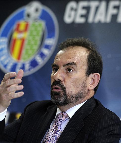 Ángel Torres, presidente del Getafe. 