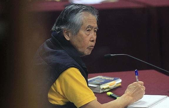 El expresidente peruano Alberto Fujimori. 