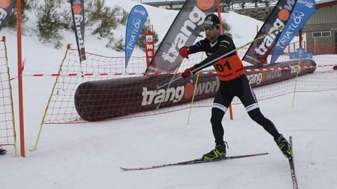 Triatlón de Invierno en Reinosa, en una imagen de archivo