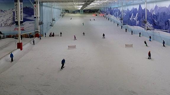 Imagen de la pista inglesa de Chill Factore