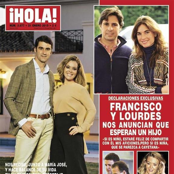 Portada de la revista ¡Hola!