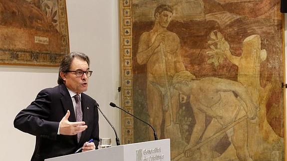 El presidente de la Generalitat, Artur Mas. 