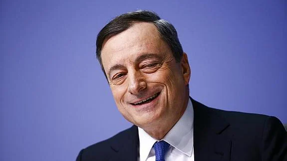 Mario Draghi, presidente del Banco Central Europeo. Reuters