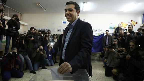 Alexis Tsipras, líder de Syriza. 