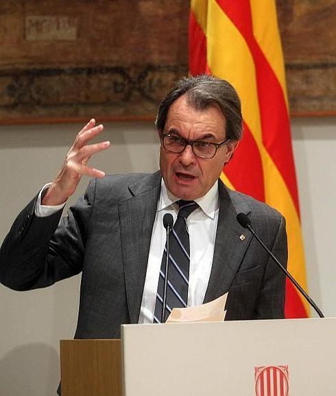 El presidente de la Generalitat, Artur Mas. 