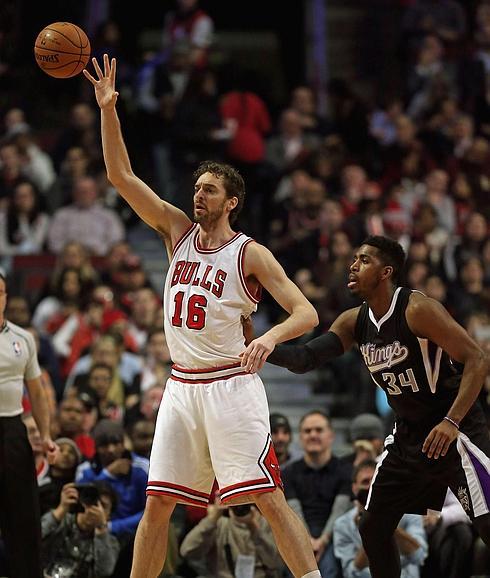 Pau Gasol, durante el partido. 